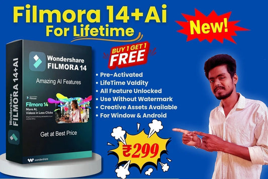 Wondershare-Filmora-14-AI-Lifetime-Pre-Activated-No-Watermarks-Just-Full-Features Bhai Bhai Fashion Shop